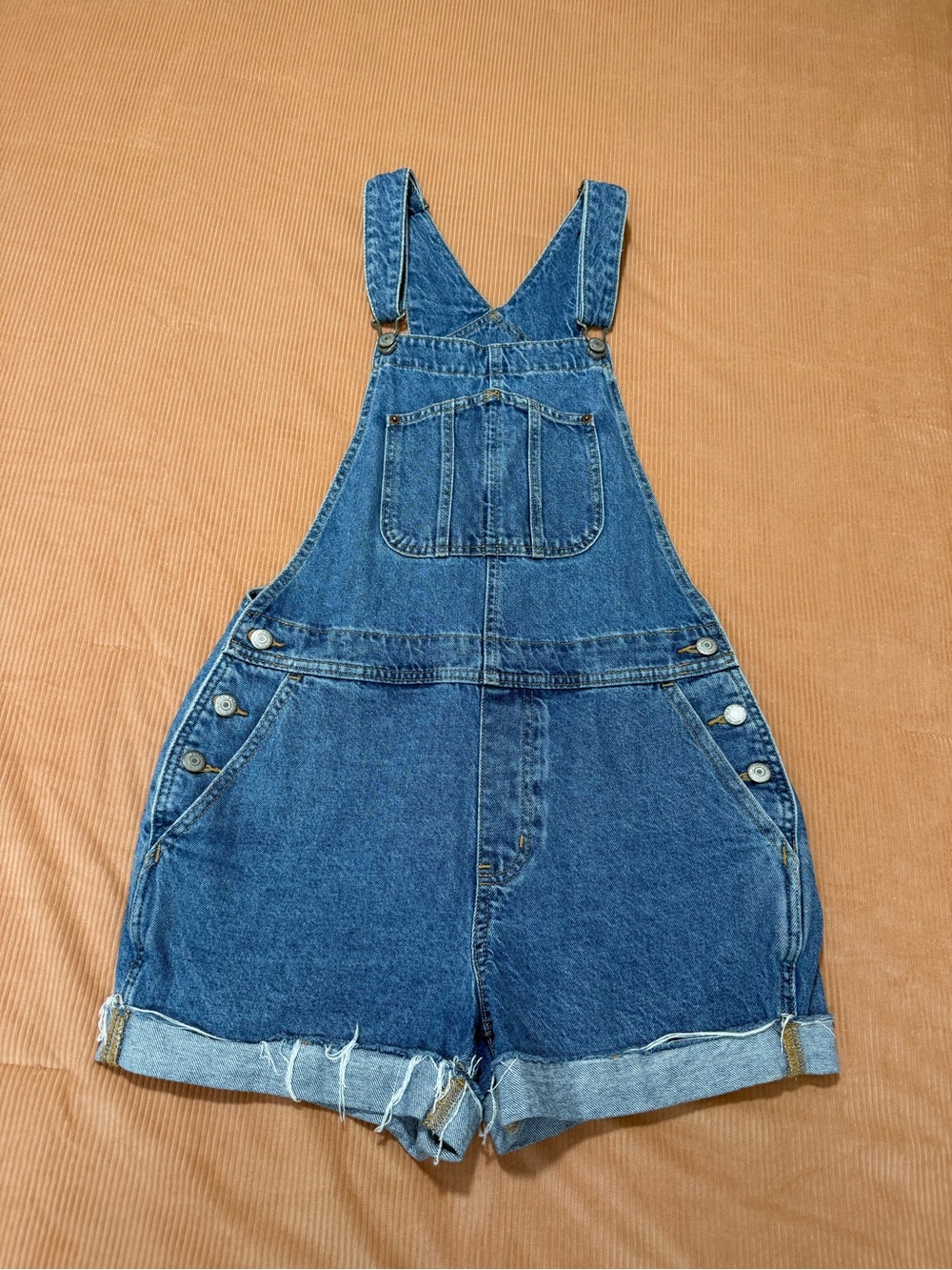Old Navy Blue Denim Shortalls for Kids